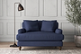 Deni Love Seat - Recycled Cotton Navy-nkuku