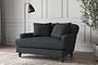 Deni Love Seat - Recycled Cotton Thunder-nkuku