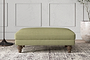 Deni Medium Footstool - Brera Linen Sage-nkuku