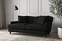 Deni Medium Sofa - Brera Linen Charcoal-nkuku