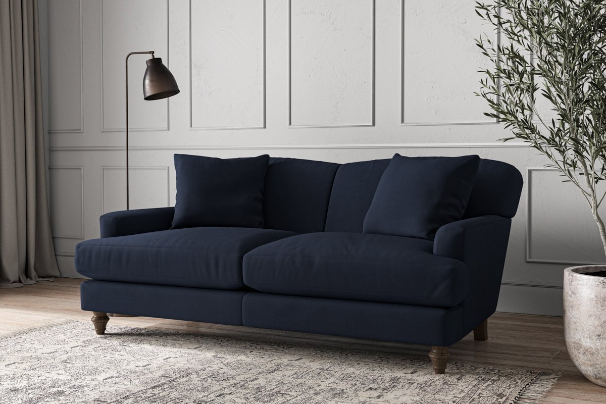 Deni Medium Sofa - Brera Linen Indigo-nkuku