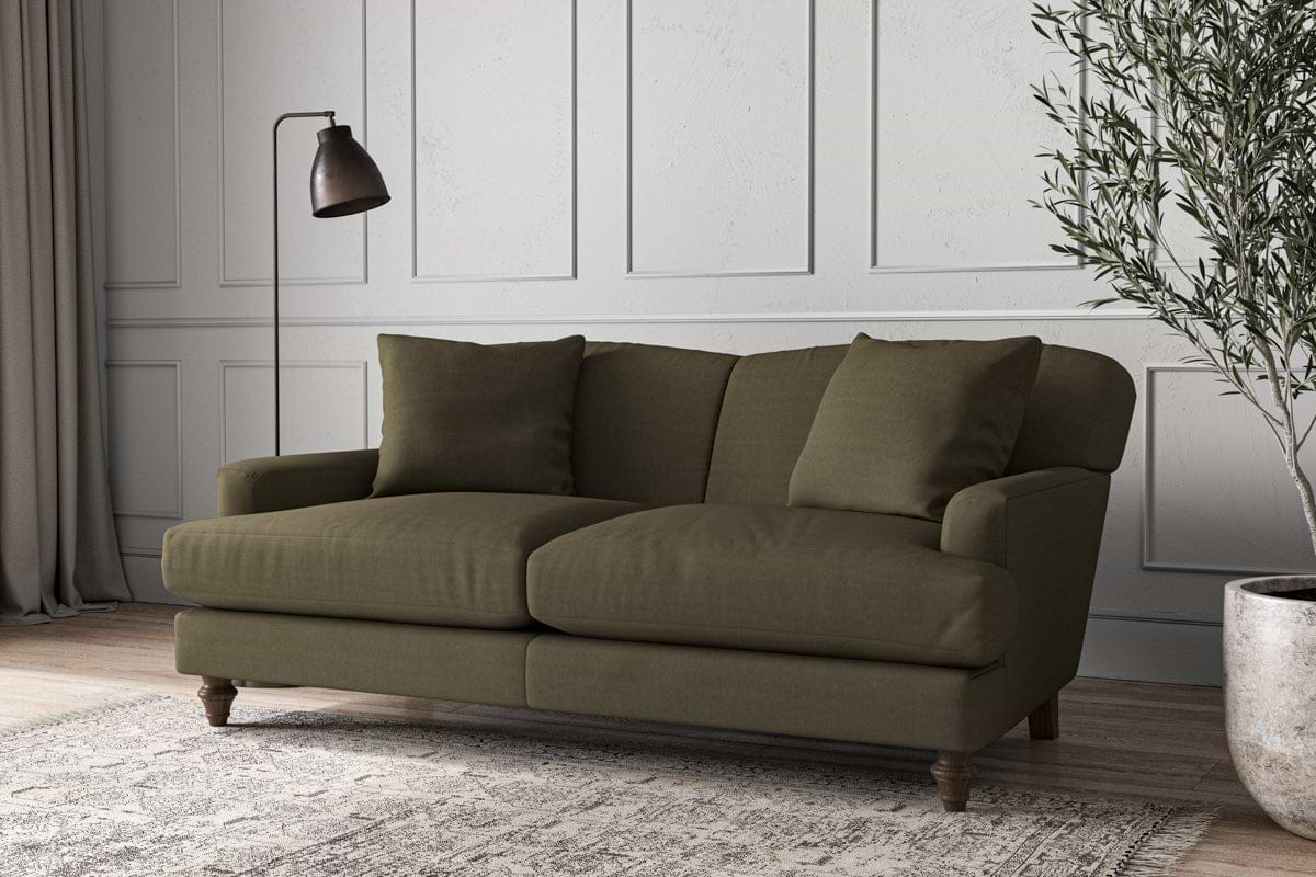 Deni Medium Sofa - Recycled Cotton Fatigue-nkuku