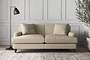 Deni Medium Sofa - Recycled Cotton Stone-nkuku