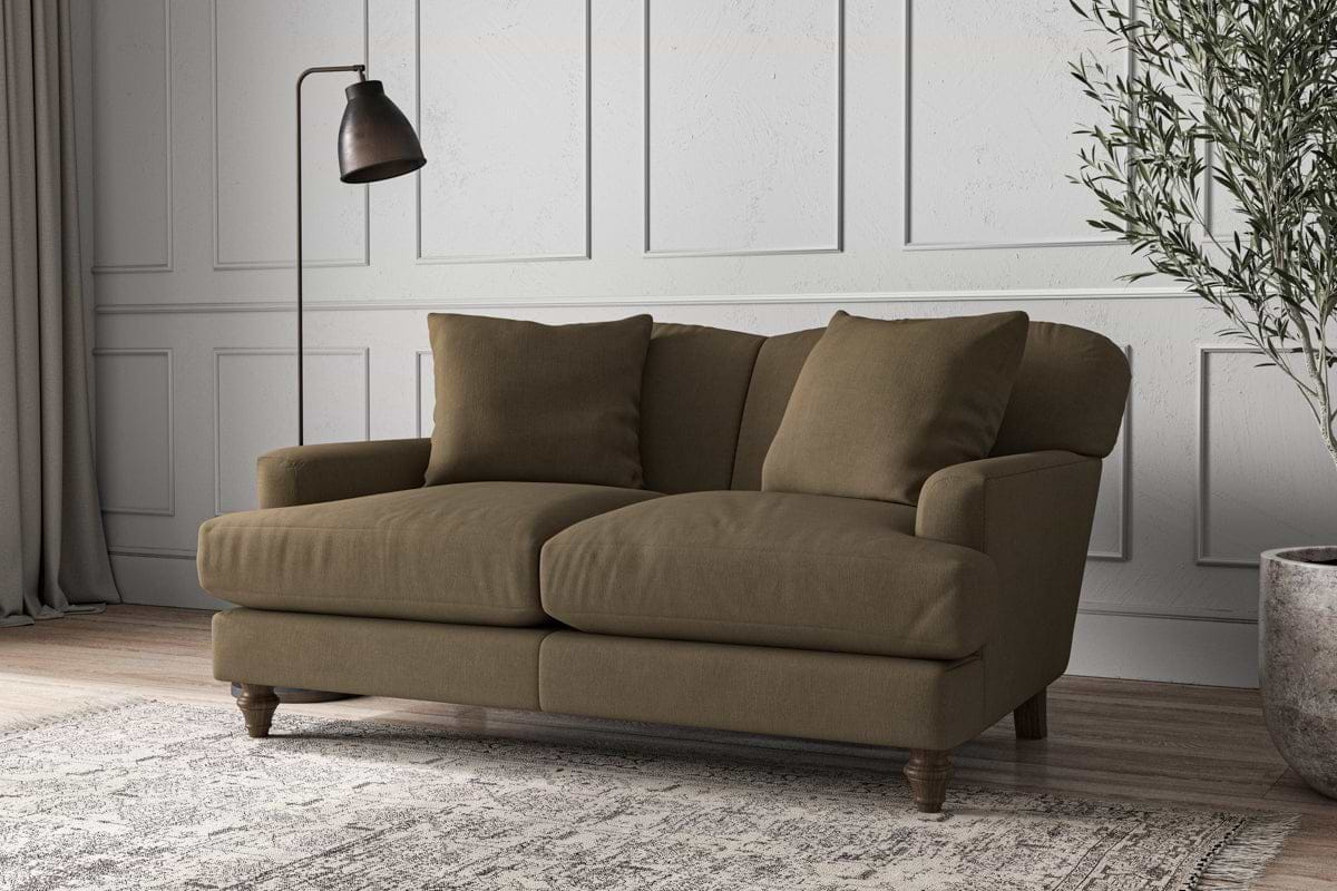 Deni Small Sofa - Brera Linen Chestnut-nkuku