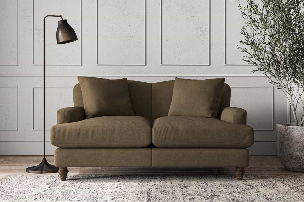 Deni Small Sofa - Brera Linen Chestnut-nkuku