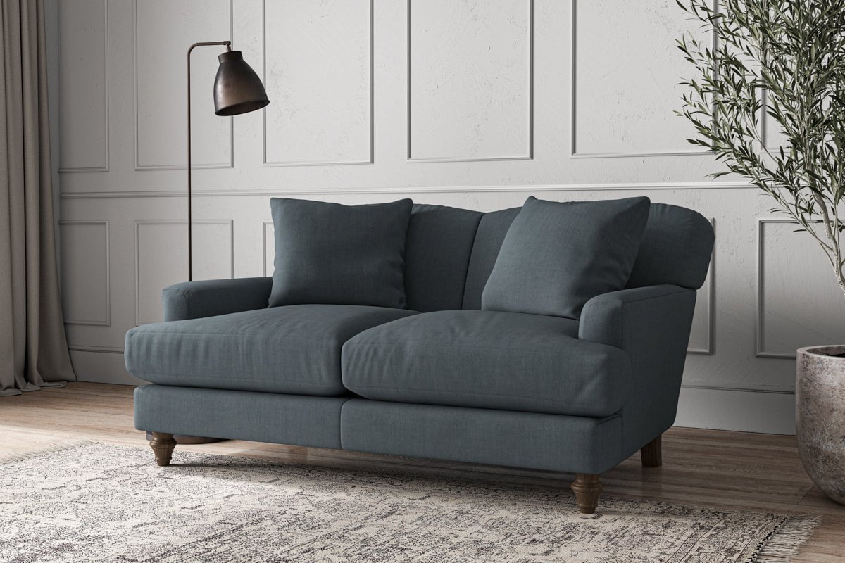 Deni Small Sofa - Brera Linen Dusk-nkuku