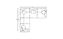 Deni Super Grand Left Hand Corner Sofa - Brera Linen Natural-nkuku