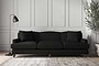 Deni Super Grand Sofa - Brera Linen Charcoal-nkuku