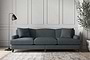 Deni Super Grand Sofa - Brera Linen Dusk-nkuku