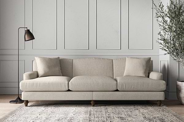 Deni Super Grand Sofa - Brera Linen Natural-nkuku