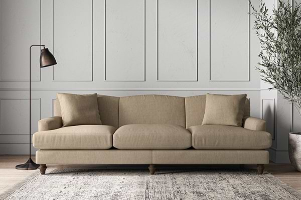 Deni Super Grand Sofa - Brera Linen Pebble-nkuku