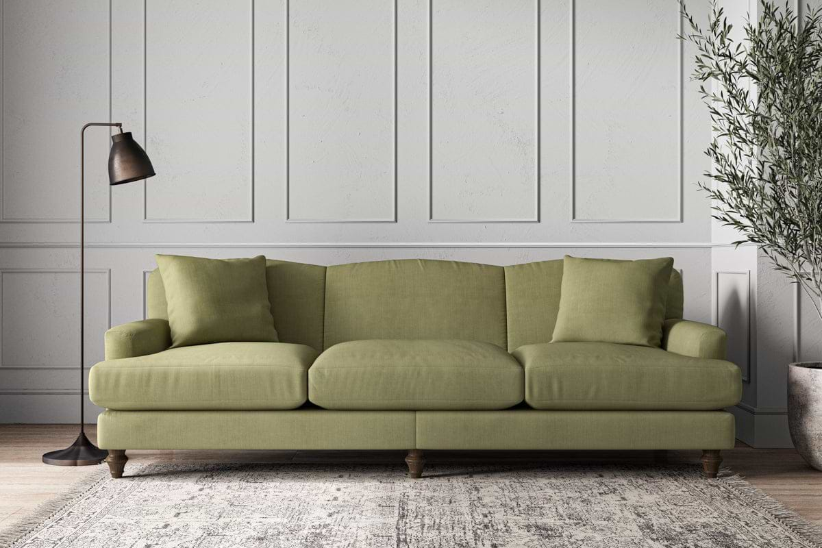 Deni Super Grand Sofa - Brera Linen Sage-nkuku