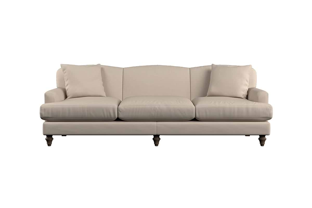 Deni Super Grand Sofa - Recycled Cotton Airforce-nkuku