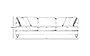 Deni Super Grand Sofa - Recycled Cotton Fatigue-nkuku