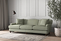 Deni Super Grand Sofa - Recycled Cotton Seaspray-nkuku