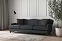 Deni Super Grand Sofa - Recycled Cotton Thunder-nkuku