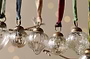 Dew Drop Baubles - Silver & Clear - (Set of 12)-nkuku