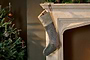 Dhanda Recycled Wool Stocking - Moss & Natural-nkuku