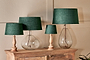 Dia Jute Lampshade - Green-nkuku