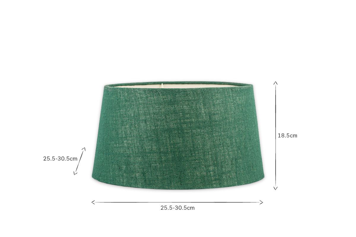 Dia Jute Lampshade - Green-nkuku