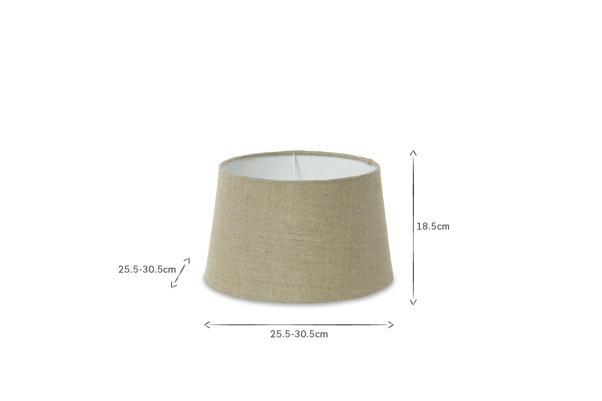 Dia Jute Lampshade - Natural-nkuku