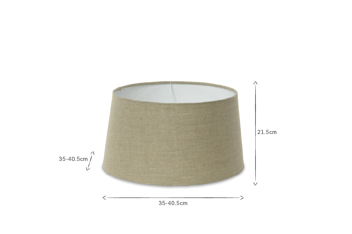 Dia Jute Lampshade - Natural-nkuku