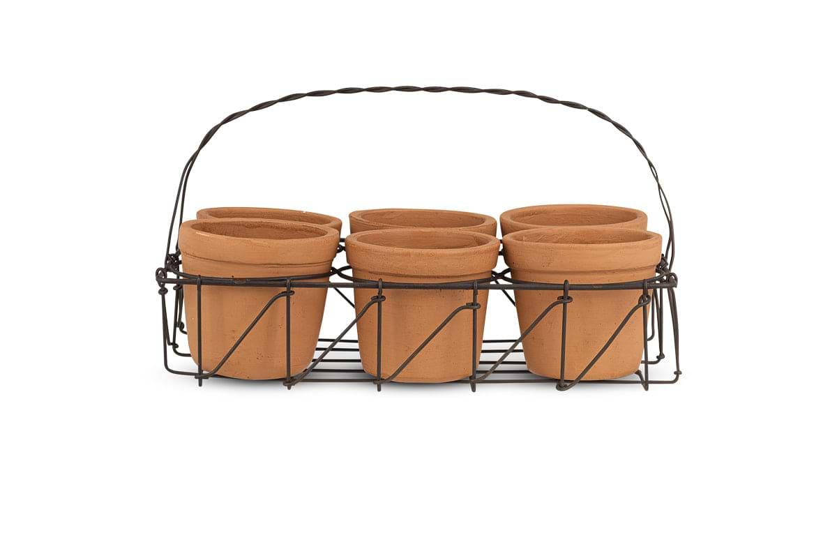 Dilipa Terracotta Multi Planter - Terracotta-nkuku