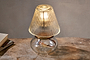 Dimalai Recycled Glass Table Lamp - Clear-nkuku