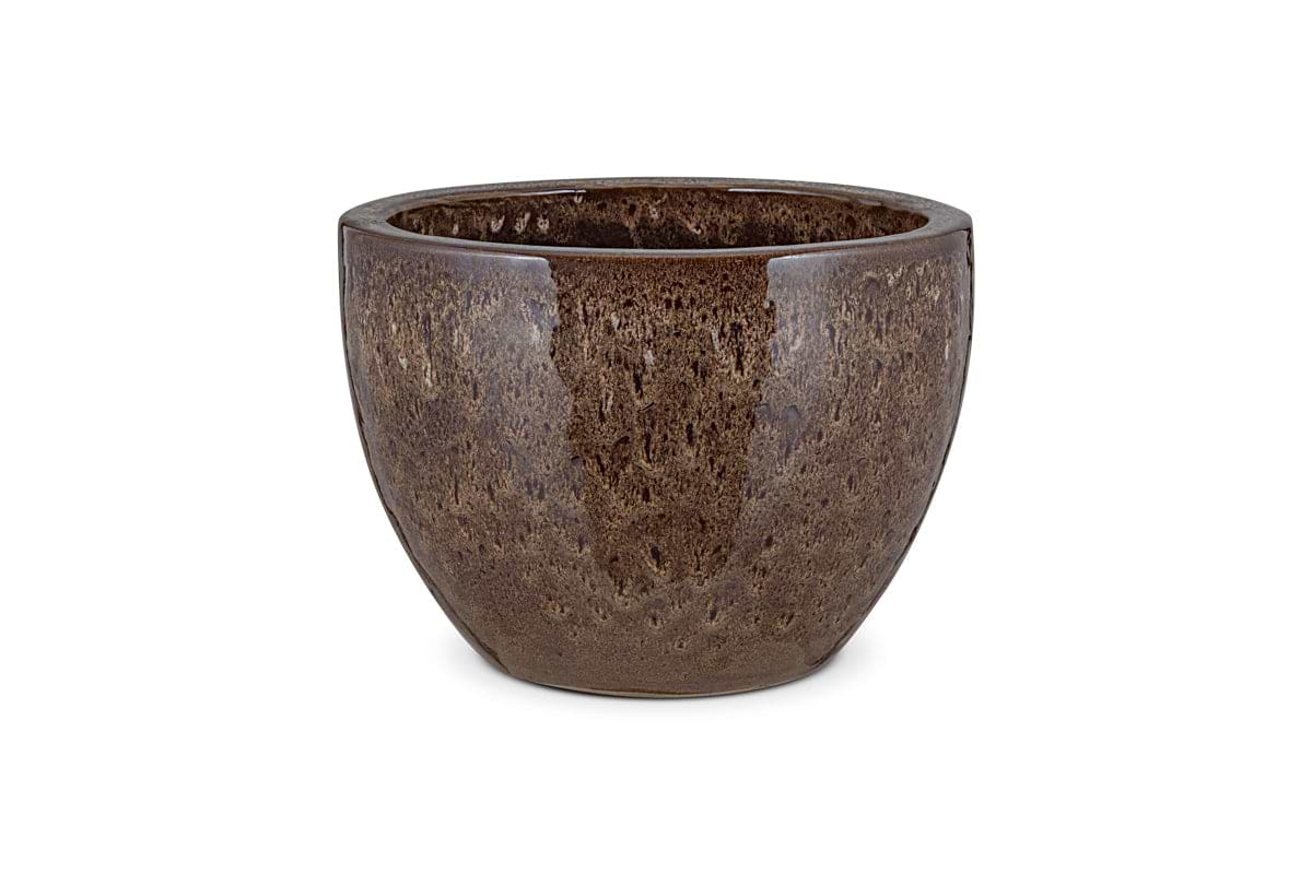 Dunai Terracotta Planter - Brown-nkuku