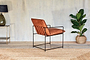 Durium Leather Lounger - Aged Tan- nkuku