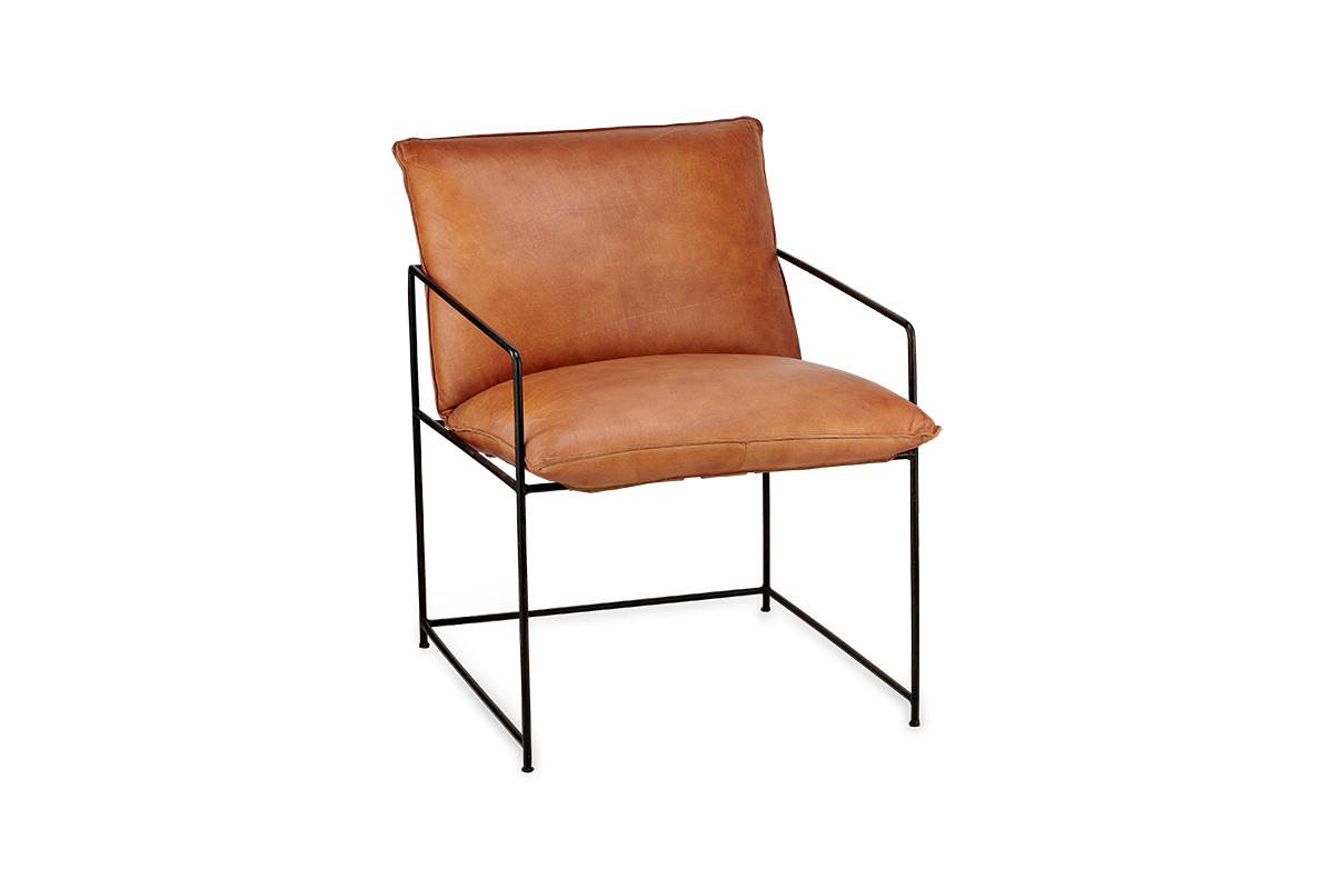 Durium Leather Lounger - Aged Tan- nkuku