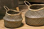 Ekuri Basket - Black & Natural-nkuku