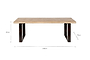 Fia Coffee Table - Natural-nkuku