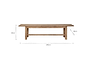 Fioni Reclaimed Wood Bench - Natural - Small-nkuku