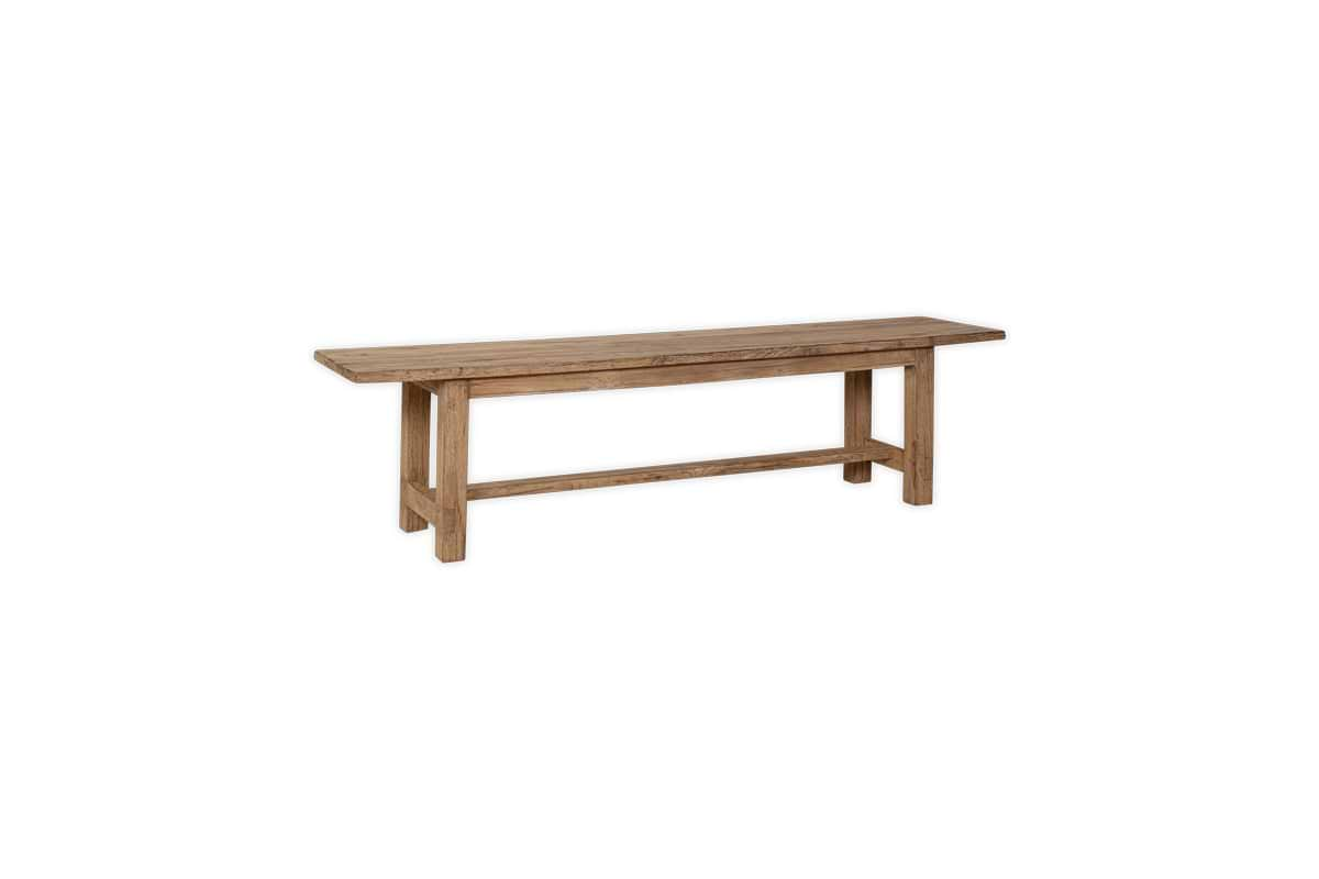 Fioni Reclaimed Wood Bench - Natural - Small-nkuku