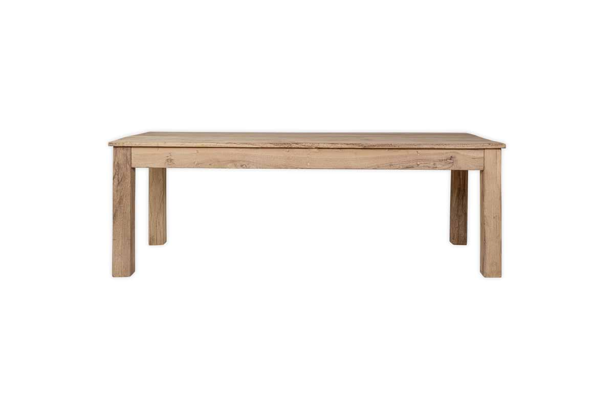 Fioni Reclaimed Wood Dining Table - Natural - Large-nkuku