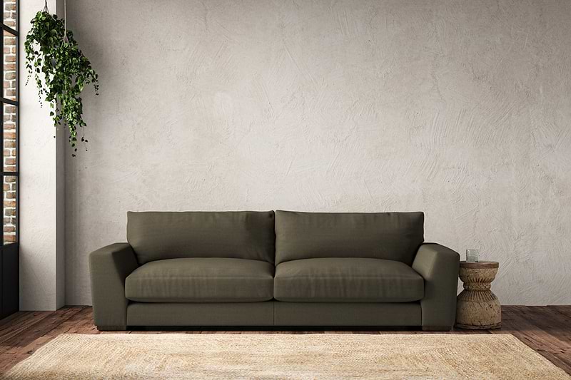 Guddu Grand Sofa - Recycled Cotton Fatigue
