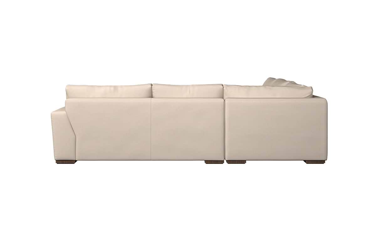 Guddu Large Right Hand Corner Sofa - Recycled Cotton Thunder