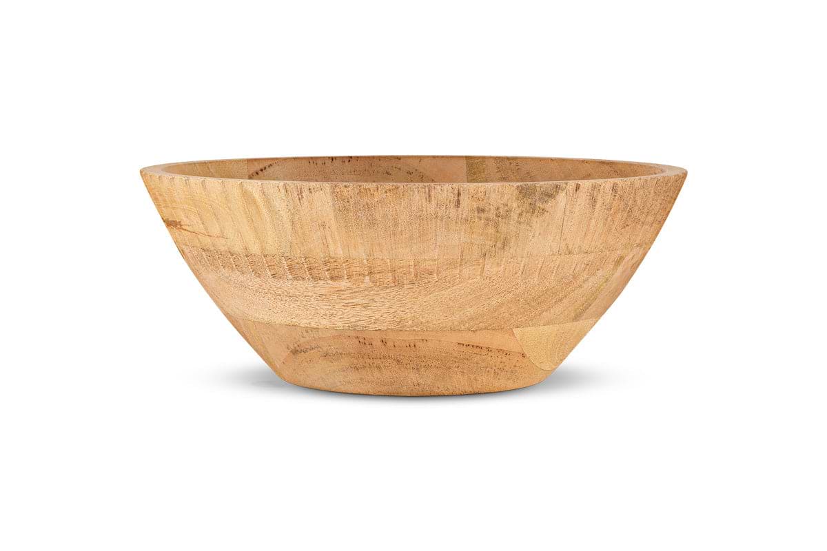 Gavivi Mango Wood Bowl Natural - Main Image