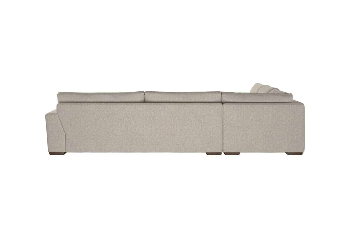 Guddu Grand Left Hand Corner Sofa - Brera Linen Pebble-nkuku