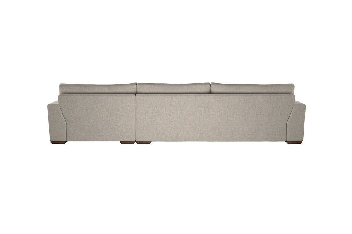 Guddu Grand Right Hand Chaise Sofa - Brera Linen Espresso-nkuku