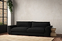 Guddu Grand Sofa - Brera Linen Charcoal-nkuku