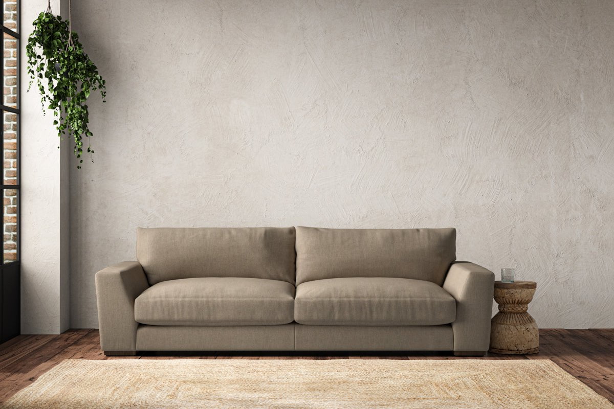 Guddu Grand Sofa - Brera Linen Pebble-nkuku