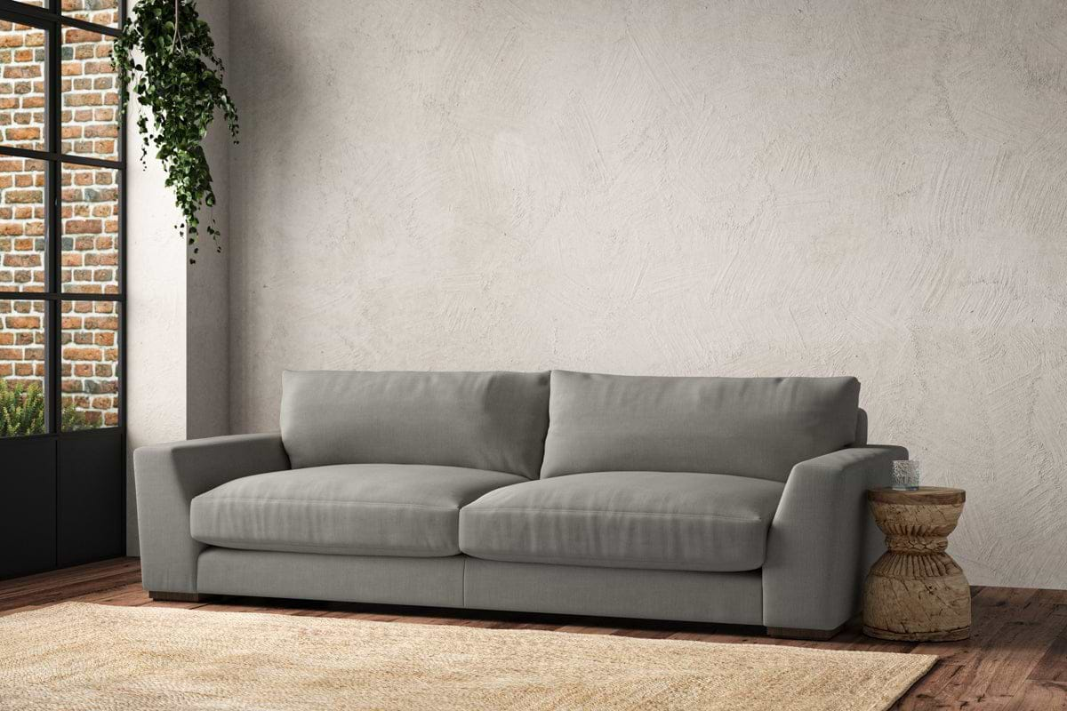 Guddu Grand Sofa - Brera Linen Smoke-nkuku