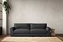 Guddu Grand Sofa - Recycled Cotton Thunder-nkuku