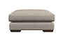 Guddu Large Footstool - Brera Linen Dusk-nkuku