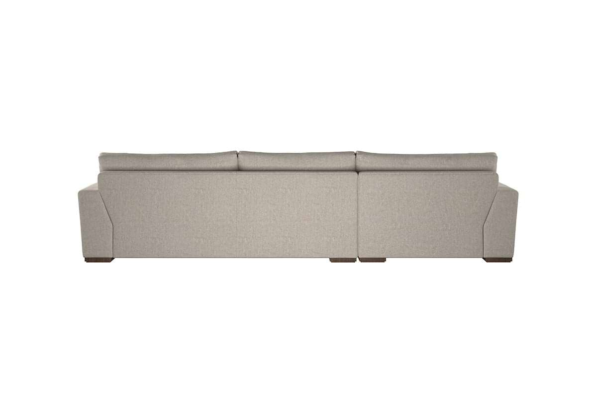 Guddu Large Left Hand Chaise Sofa - Brera Linen Natural-nkuku