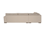 Guddu Large Left Hand Corner Sofa - Recycled Cotton Flax-nkuku