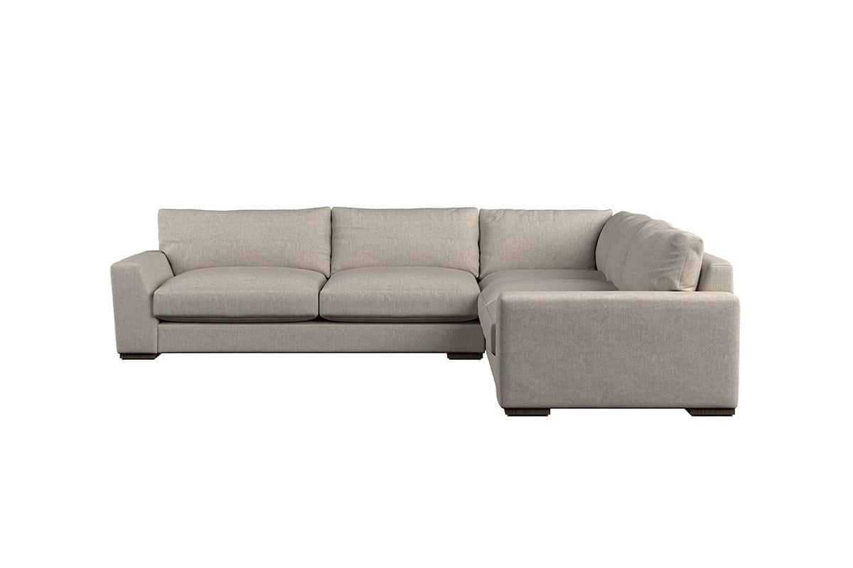 Guddu Large Right Hand Corner Sofa - Brera Linen Sage-nkuku