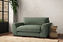 Guddu Love Seat - Brera Linen Jade-nkuku